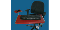 LIBERTÉ 1 GL (groupe de luxe) station de jeux et bureau mobile ergonomique pour ordinateur portable clavier et souris sans fil